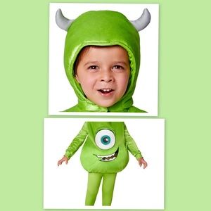 Disney Pixar  Monster Inc MIKE WAZOWSKI  Costume